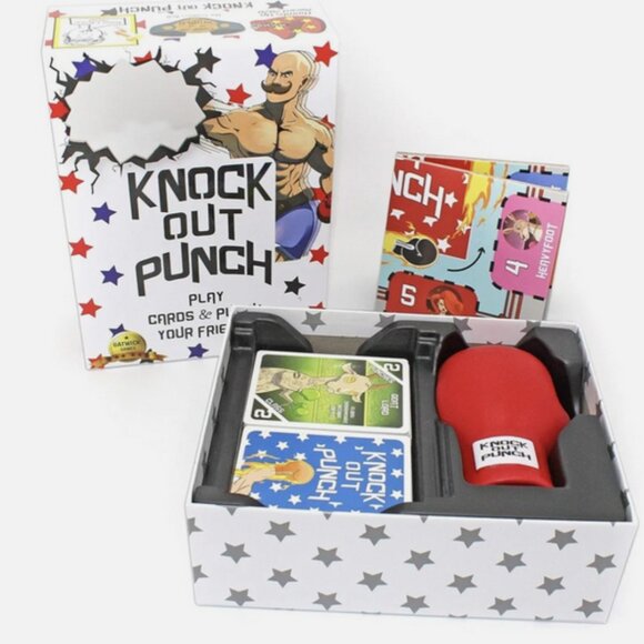 Knock Out Punch Game Play Cards & Punch Your Friends (Teens Choice 2020) SEALED - Picture 1 of 3